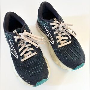 Brook Women’s 6.5 Glycerin GTS 20 Dark Blue Running Shoes